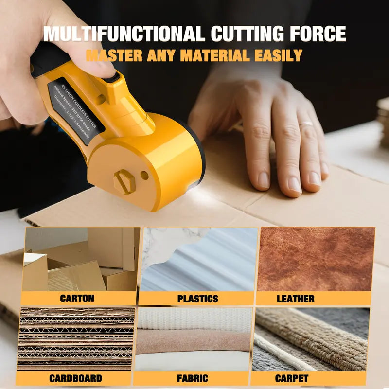 Electric Scissors – Cordless 4V Power For Effortless Heavy-Duty Cutting
