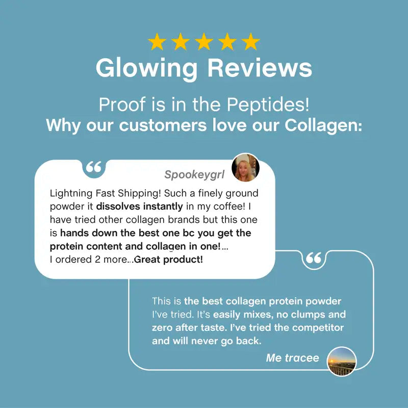 Premium Collagen Peptides for Beauty and Wellness Support
