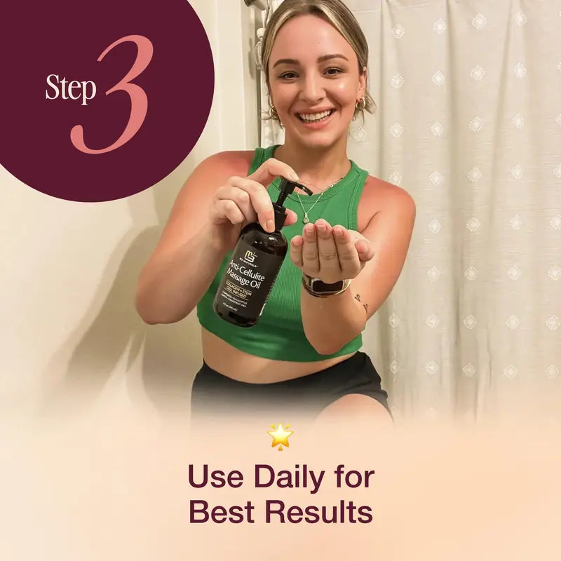 Firm, Smooth & Reduce Cellulite with Collagen Body Massage Oil