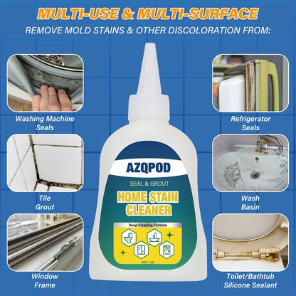 Professional Heavy-Duty Mold & Grout Stain Removal Gel With Built-In Brush