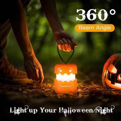 Collapsible Pop Up Halloween Pumpkin Lanterns With Lanyard