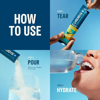 Electrolyte Powder Drink Mix - 3X Faster Hydration & Instant Energy Boost In Every Scoop