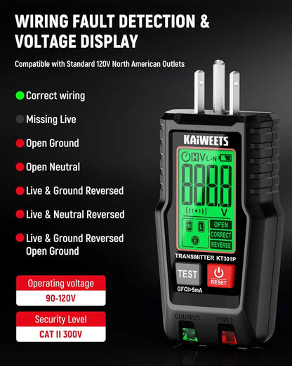 Circuit Breaker Finder – Digital Signal Scan For Instant Fuse Locating