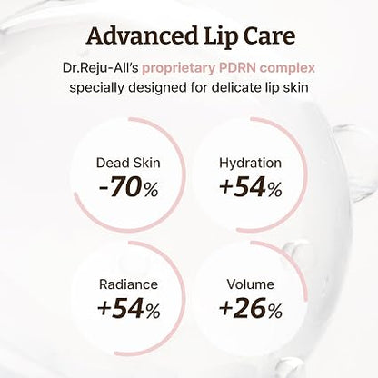 Unlock Glass-Skin Lips Instantly with Advanced PDRN Serum for Deep Hydration and Wrinkle Smoothing