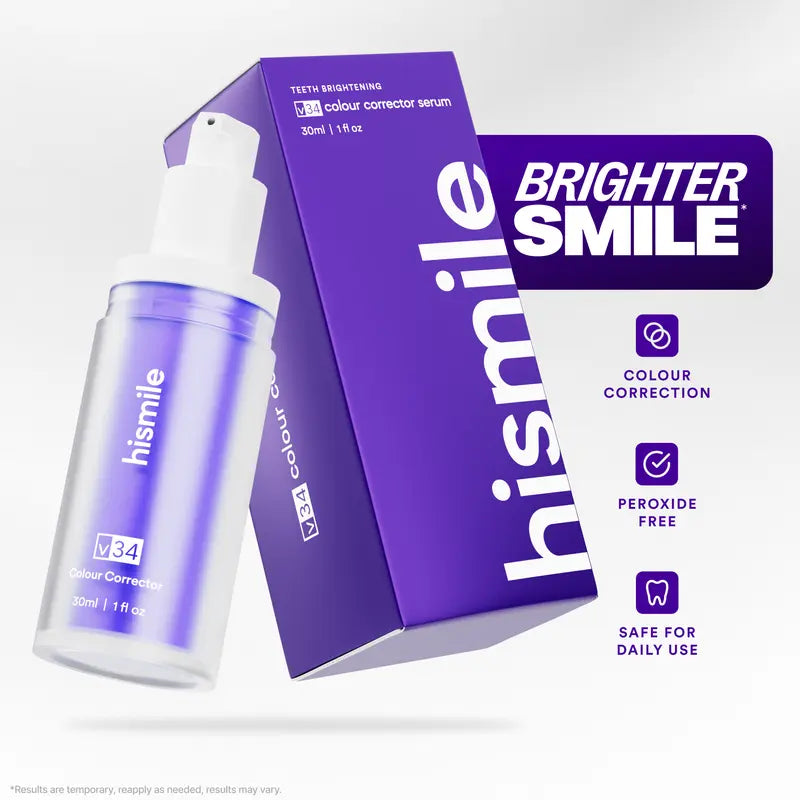 Purple Teeth Colour Corrector Serum – Fast Purple Correction For A Brighter Whiter-Looking Smile