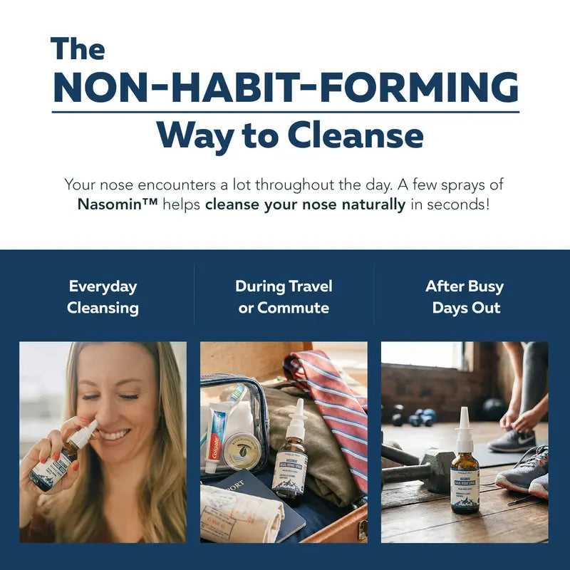 Pure Mineral Nasal Cleanse For Clear And Refreshing Breathing