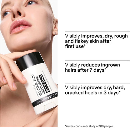 Glycolic Acid Exfoliating Body Stick For Smooth, Bump-Free Skin