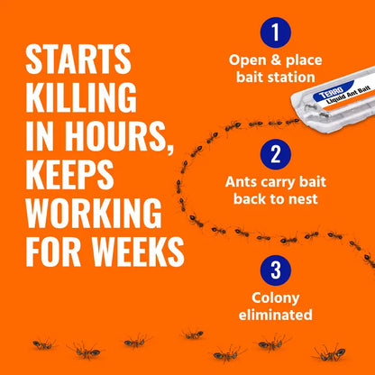 Indoor Liquid Ant Bait Stations – Kills the Entire Colony at the Source