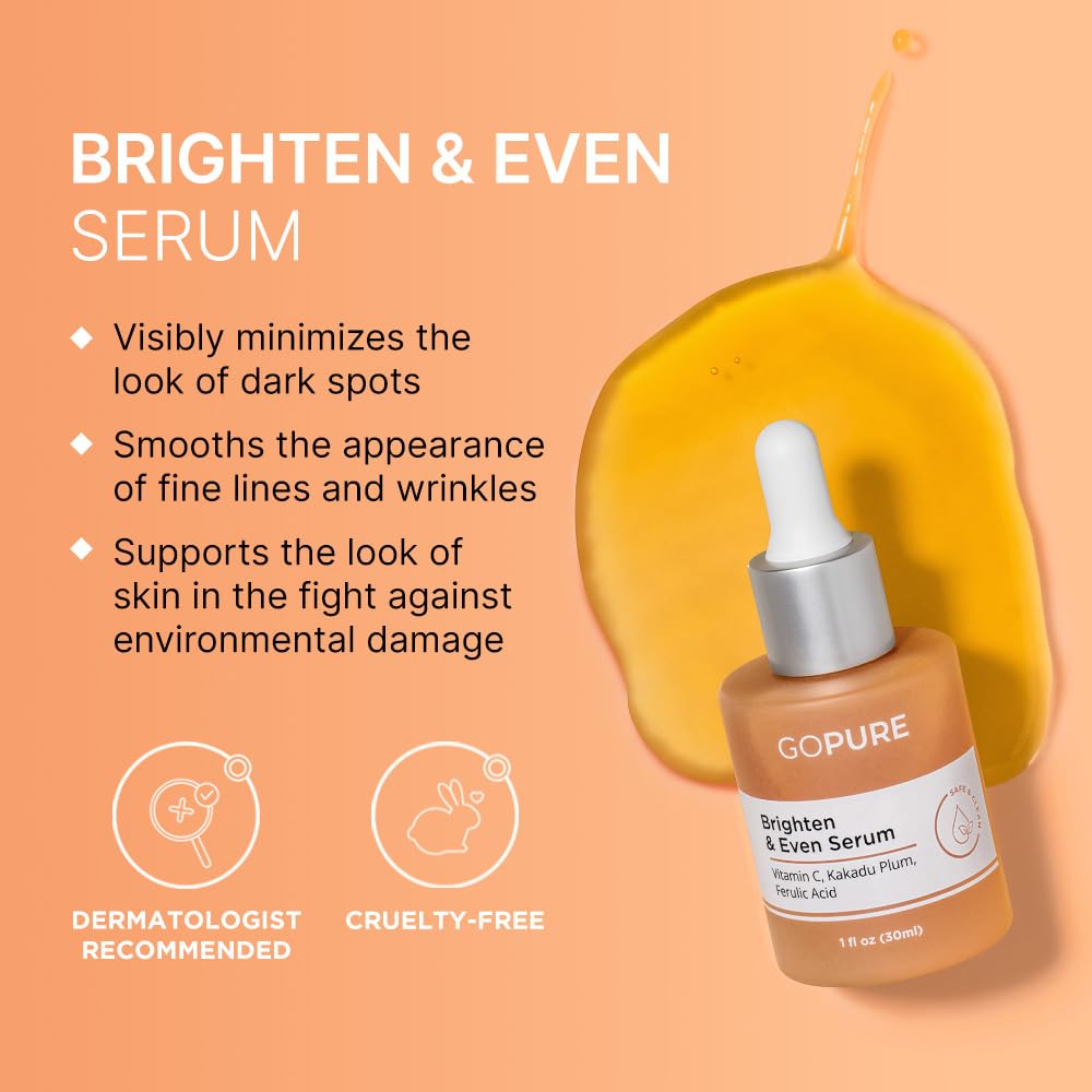 Power Trio Facial Serums Set - Total Skin Transformation In 3 Simple Steps