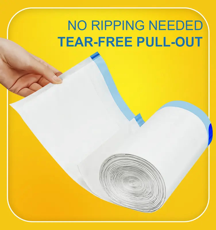 13 Gallon Drawstring Trash Bags With Lemon Mint Scent