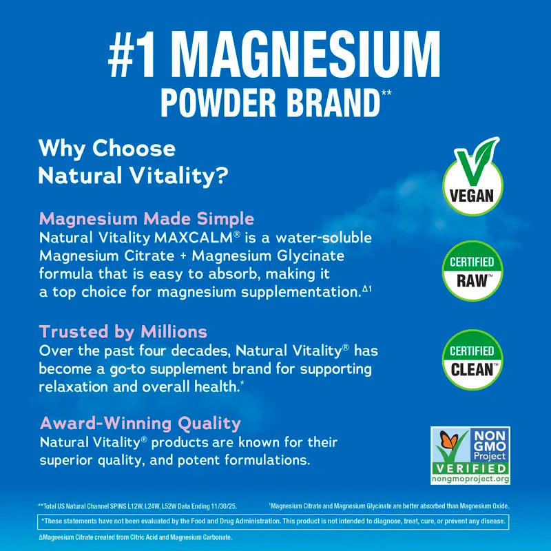 Magnesium Anti-Stress Drink Powder – Bioavailable Citrate & Glycinate Blend For Instant Calm & Deep Sleep