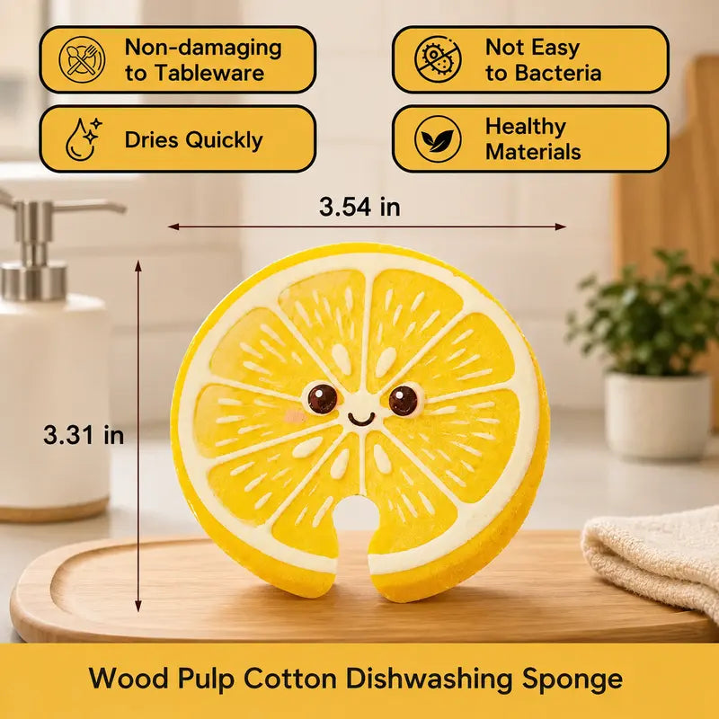 Water Activated Cellulose Sponge For Non Scratch Scrubbing