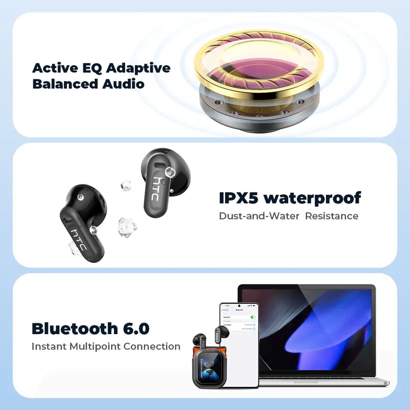 AI Translation Wireless Earbuds: Real-Time Smart Screen