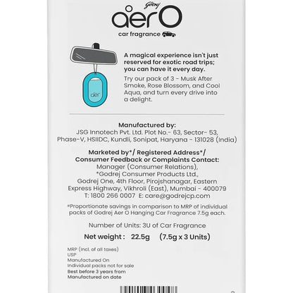 Long Lasting Hanging Car Air Freshener For Odor Neutralization