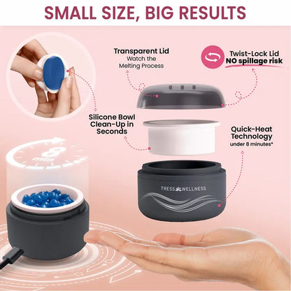 On-The-Go Facial Wax Kit For Painless & Smooth Touch-Ups