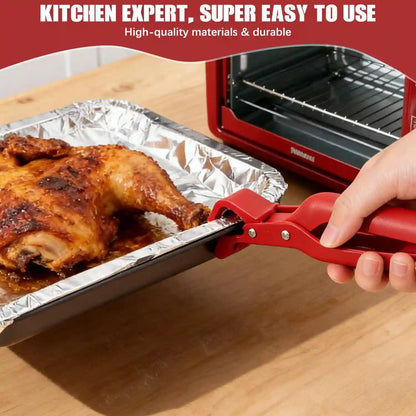Multi-Functional Plate Gripper – Heavy-Duty Silicone Waves For Instant Anti-Scald Protection