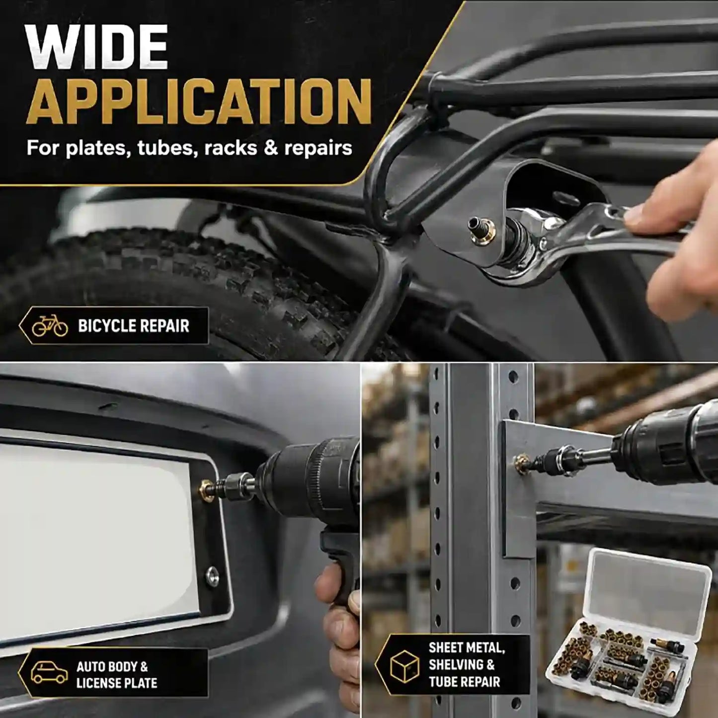 Turn Your Drill Into a Riveter — Install Rivet Nuts in Seconds