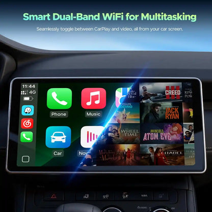 3-in-1 Wireless CarPlay Adapter – Stream In-Car Entertainment Anywhere