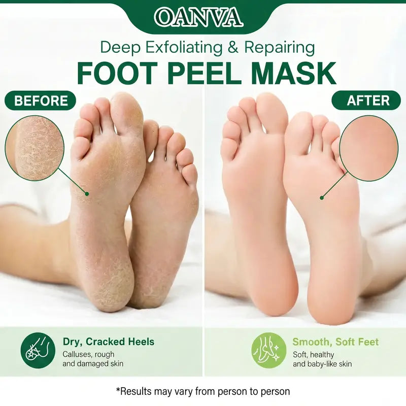 Deep Exfoliating Foot Peel Mask for Soft Baby-Smooth Feet