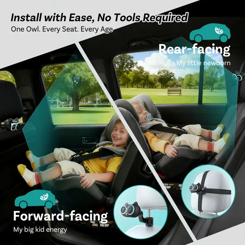 Wireless CarPlay Baby Camera – On-Dash Screen Sync For Safer Driving