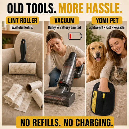 Electrostatic Pet Hair Remover Glove for Instant De-Shedding