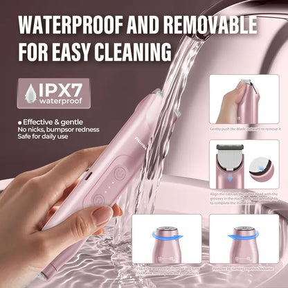 Painless Electric Trimmer Delivers Silky Smooth Skin Without Any Cuts Or Hair Pulling