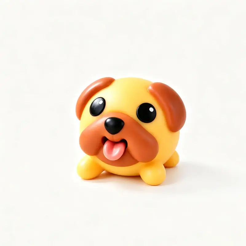Squeeze Away Stress: Funny Tongue-Popping Pug Fidget Toy