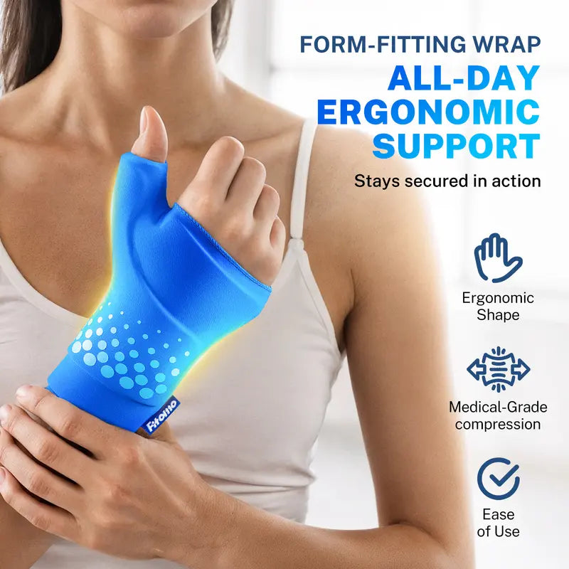 Instant Ice Compression Ice Sleeve for Wrist & Thumb Relief From Arthritis and Tendonitis
