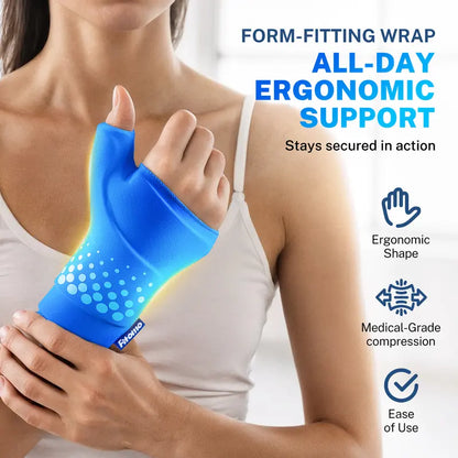 Instant Ice Compression Ice Sleeve for Wrist & Thumb Relief From Arthritis and Tendonitis