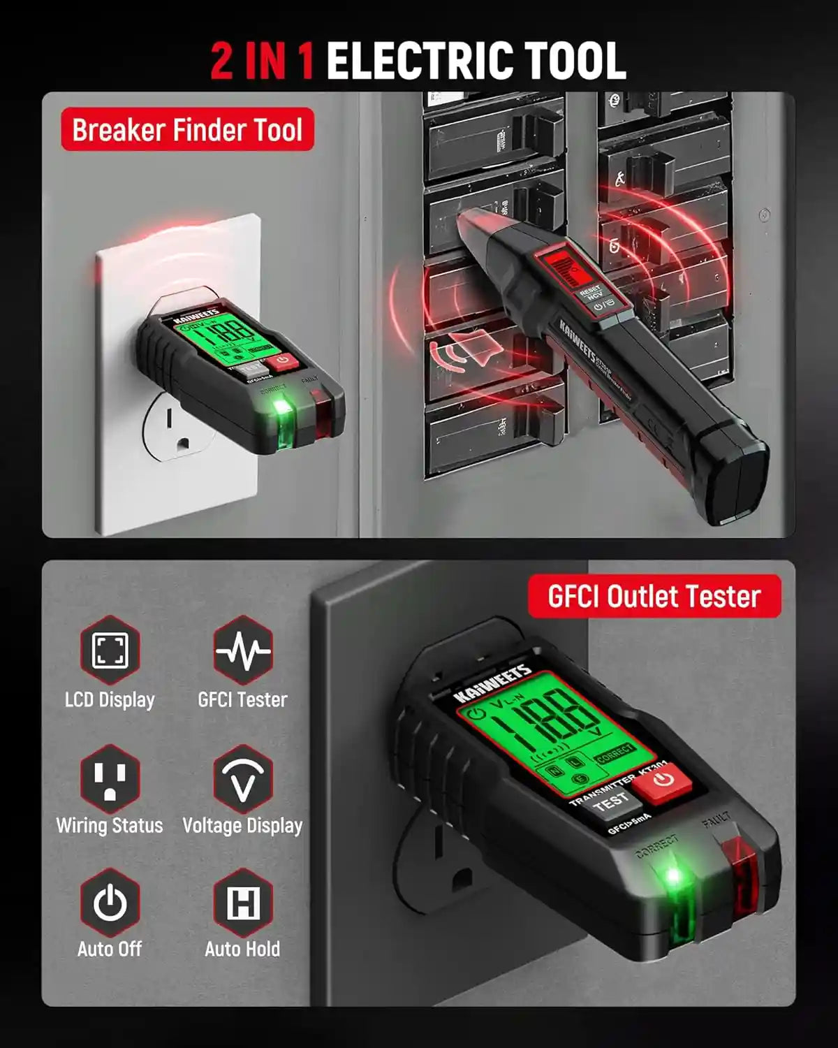 Circuit Breaker Finder – Digital Signal Scan For Instant Fuse Locating