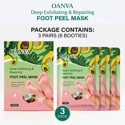 Deep Exfoliating Foot Peel Mask for Soft Baby-Smooth Feet