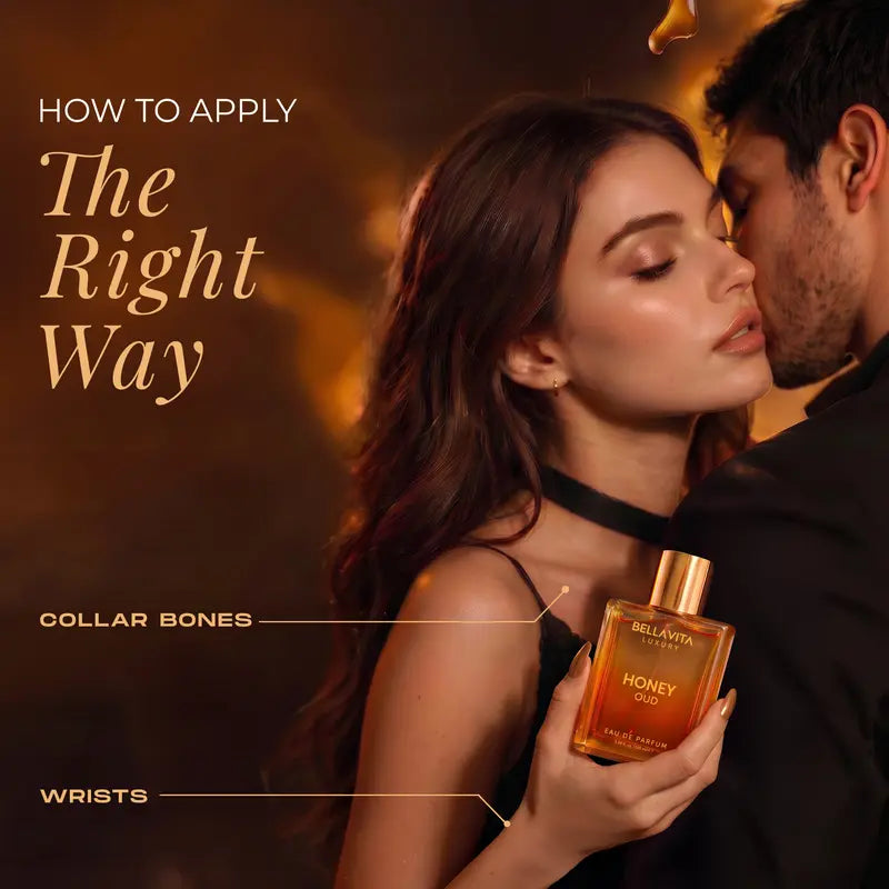 Honey Oud Eau De Parfum – Sweet Honey & Warm Amber Oud For All-Day Unforgettable Impression