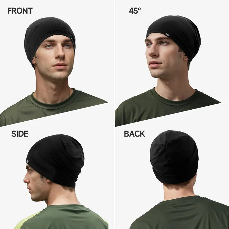 Cooling Breathable Skull Cap Sweat-Wicking Helmet Liner Beanie