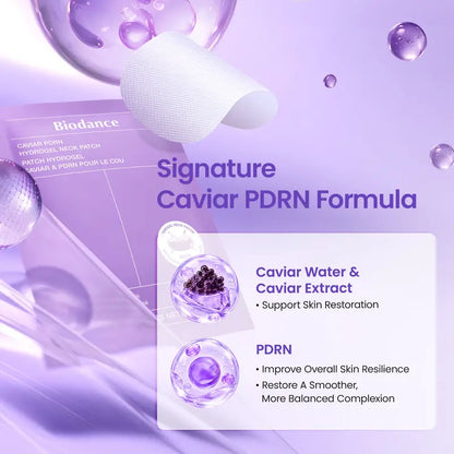 Collagen Peptide Hydrogel Wrinkle Smoothing Neck Patch