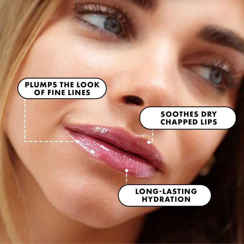 Hyaluronic Hydrating Lip Gloss For Glass Shine
