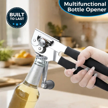 Heavy-Duty Manual Can Opener for Zero Strain