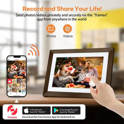 WiFi Digital Picture Frame – Instant Photo Sharing For Staying Connected Instantly