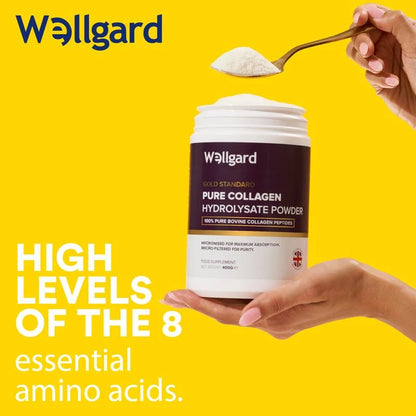 Restore Youthful Elasticity with Pure Hydrolysed Collagen Peptides for Radiant Skin, Hair, and Joint Support