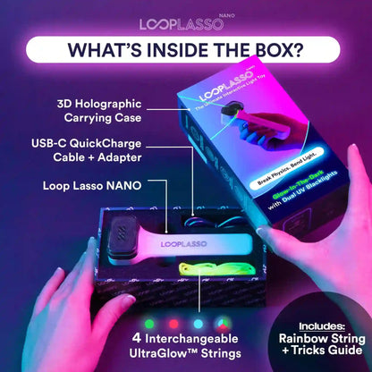 String Shooter Toy – Retractable UV Glow Engine For Mesmerizing Floating Magic