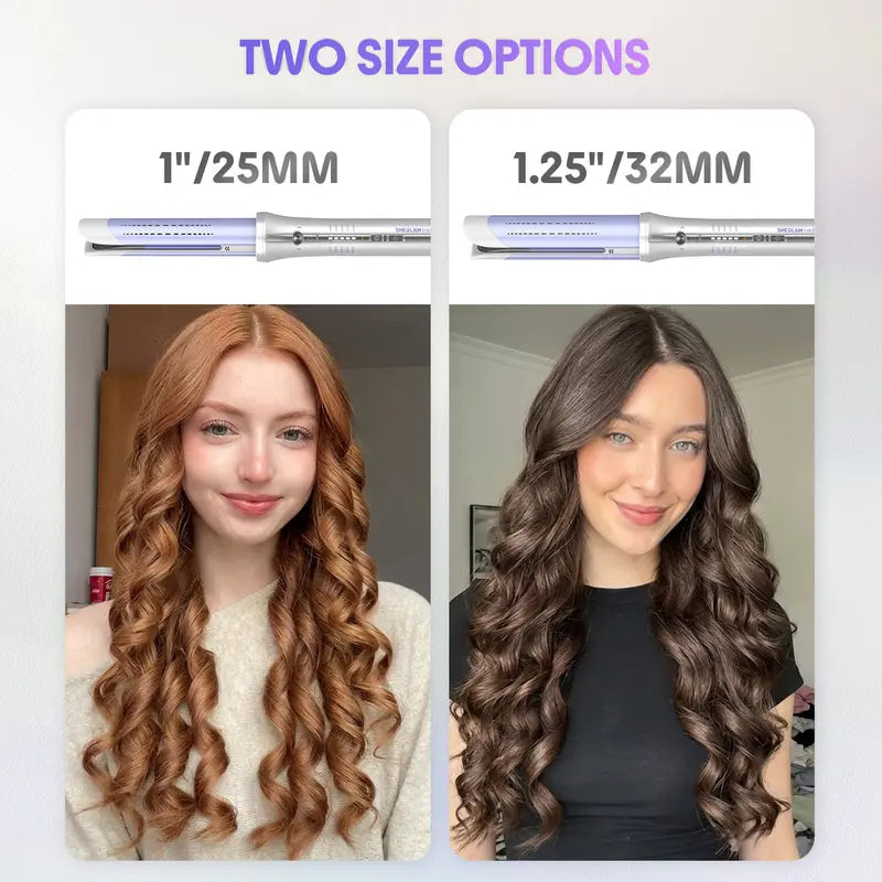 Effortless Auto-Rotating Hair Styler for Salon-Grade Bouncy Curls with Zero Heat Damage