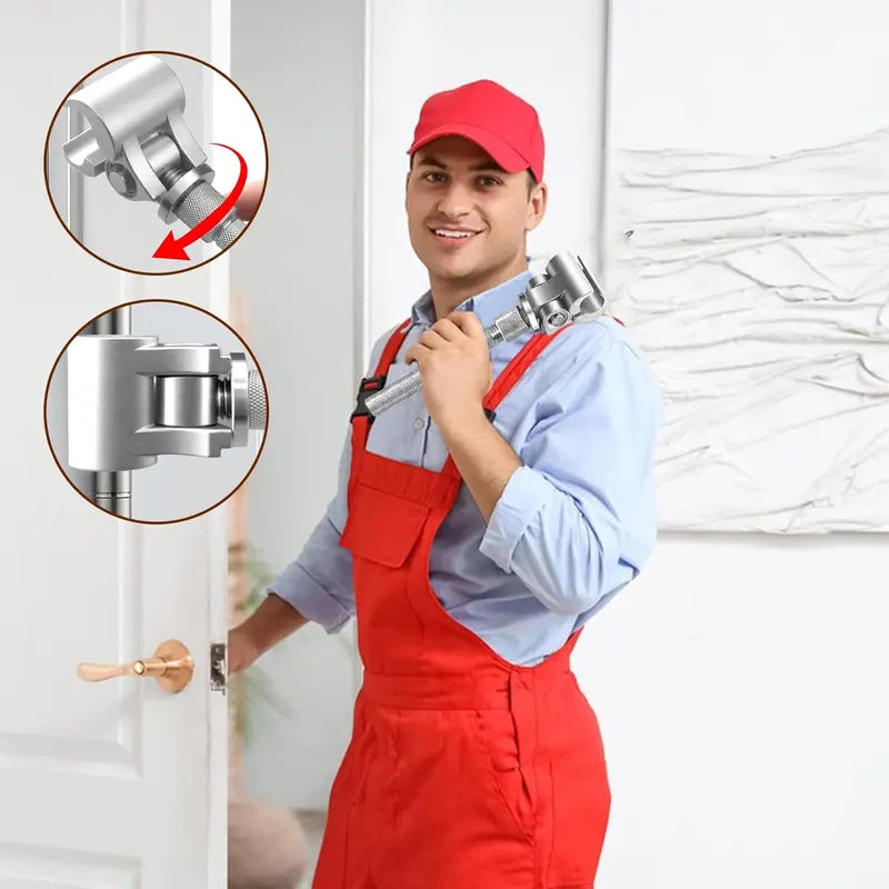 Adjustable Heavy Duty Steel Door Hinge Alignment Wrench Tool