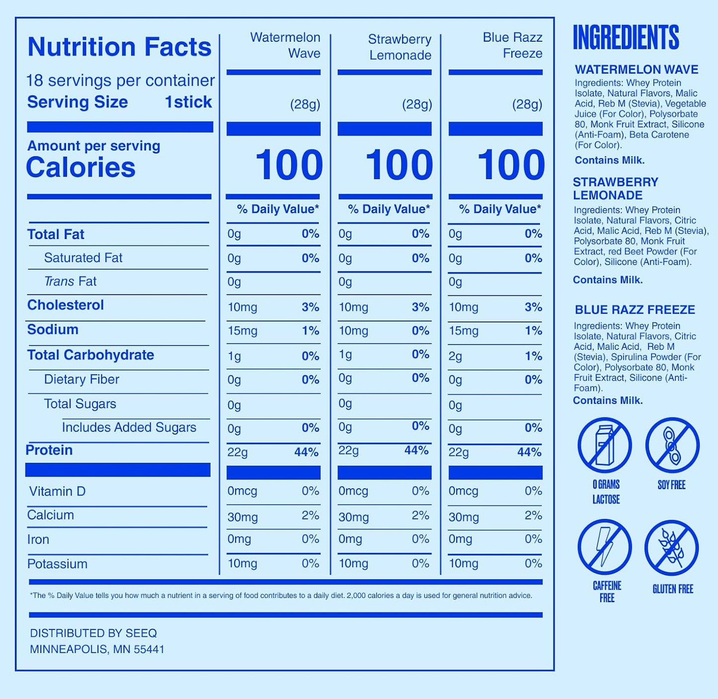 Clear Whey Protein Stick Pack: 22g Protein Without The Heavy Shake Feel