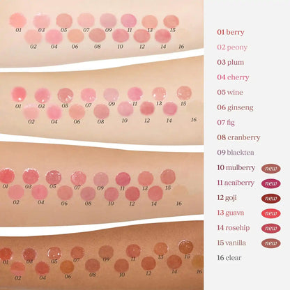 Lip Oil – Rich Apple Seed Mechanism For Non-Sticky High-Shine Hydration