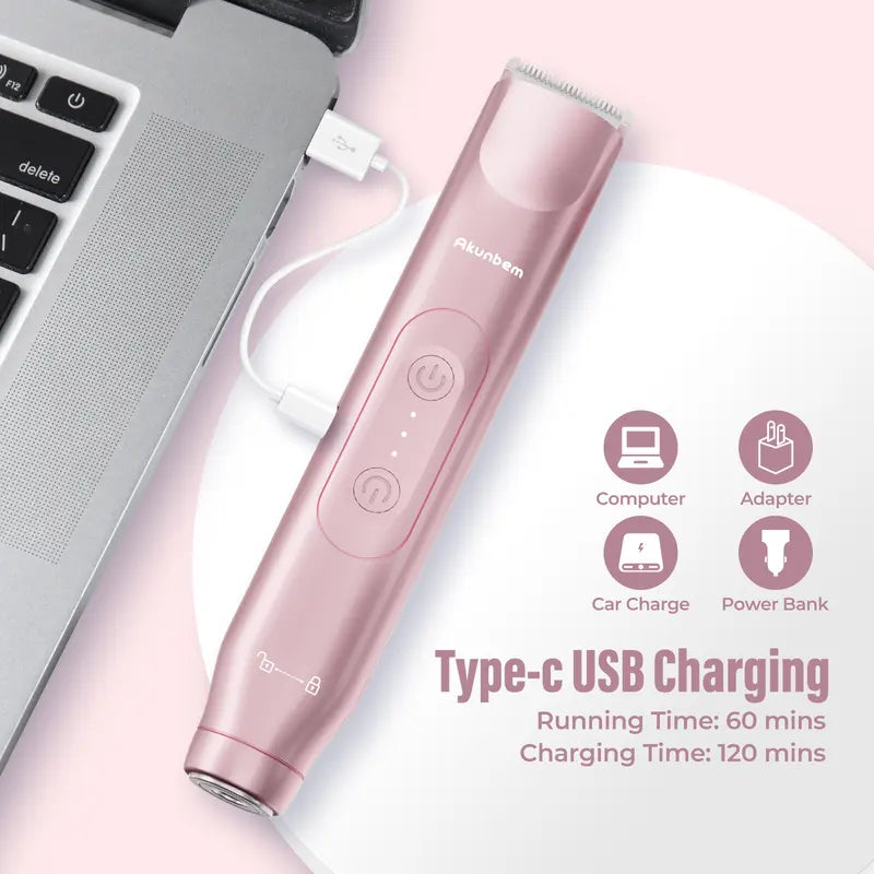 Painless Electric Trimmer Delivers Silky Smooth Skin Without Any Cuts Or Hair Pulling