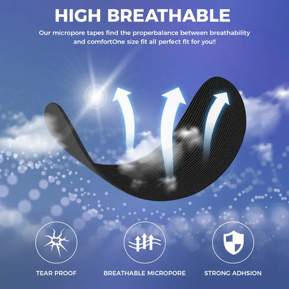 Pain-Free Hypoallergenic Skin Tape for Gentle Daily Care