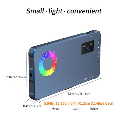RGB Portable Full-Color LED Video Light