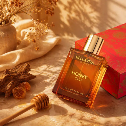 Honey Oud Eau De Parfum – Sweet Honey & Warm Amber Oud For All-Day Unforgettable Impression