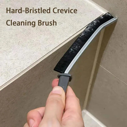 Ultra Fine Crevice Brush For Deep Tile Grout And Gap Scrubbing