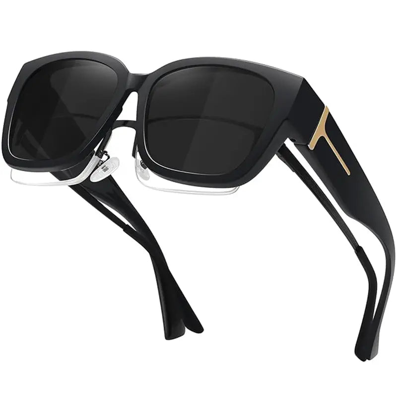 Oversized Fit Over Prescription Polarized Sunglasses For Men & Women