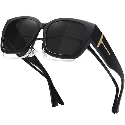Oversized Fit Over Prescription Polarized Sunglasses For Men & Women